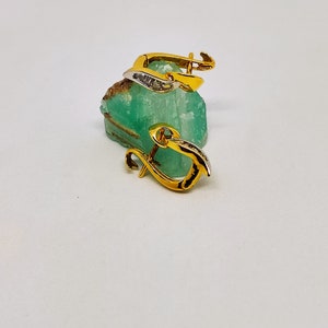 18k gouden oorbellen met zirkonen
