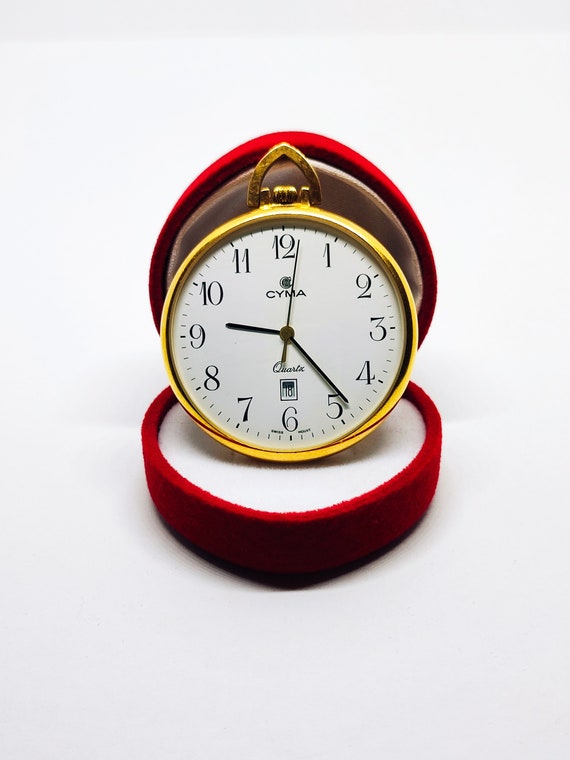 CYMA 懐中時計 18K ゴールド - Etsy 日本