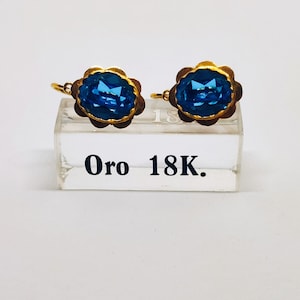 18k gouden Cordovan oorbellen
