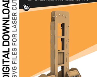 Panoramic Elevator KIT - Laser Cut Vector SVG and DXF