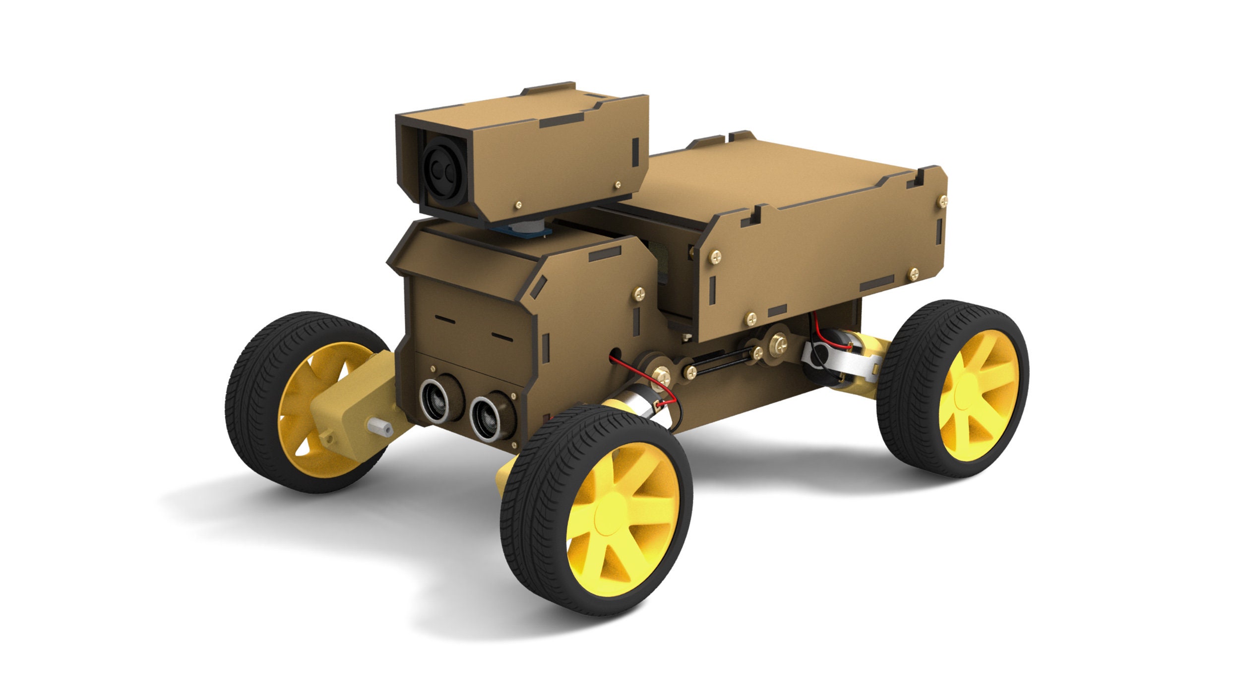 Arduino Rover KIT in MDF PDF Templates for Laser Cutting - Etsy