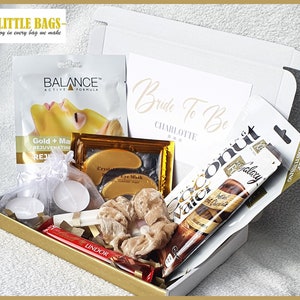 Bride to be Gift | Personalised Bride Pamper Hamper Box | Engagement gift | Bride Care Package | Brides Gift from Bridesmaids | Hen Gift
