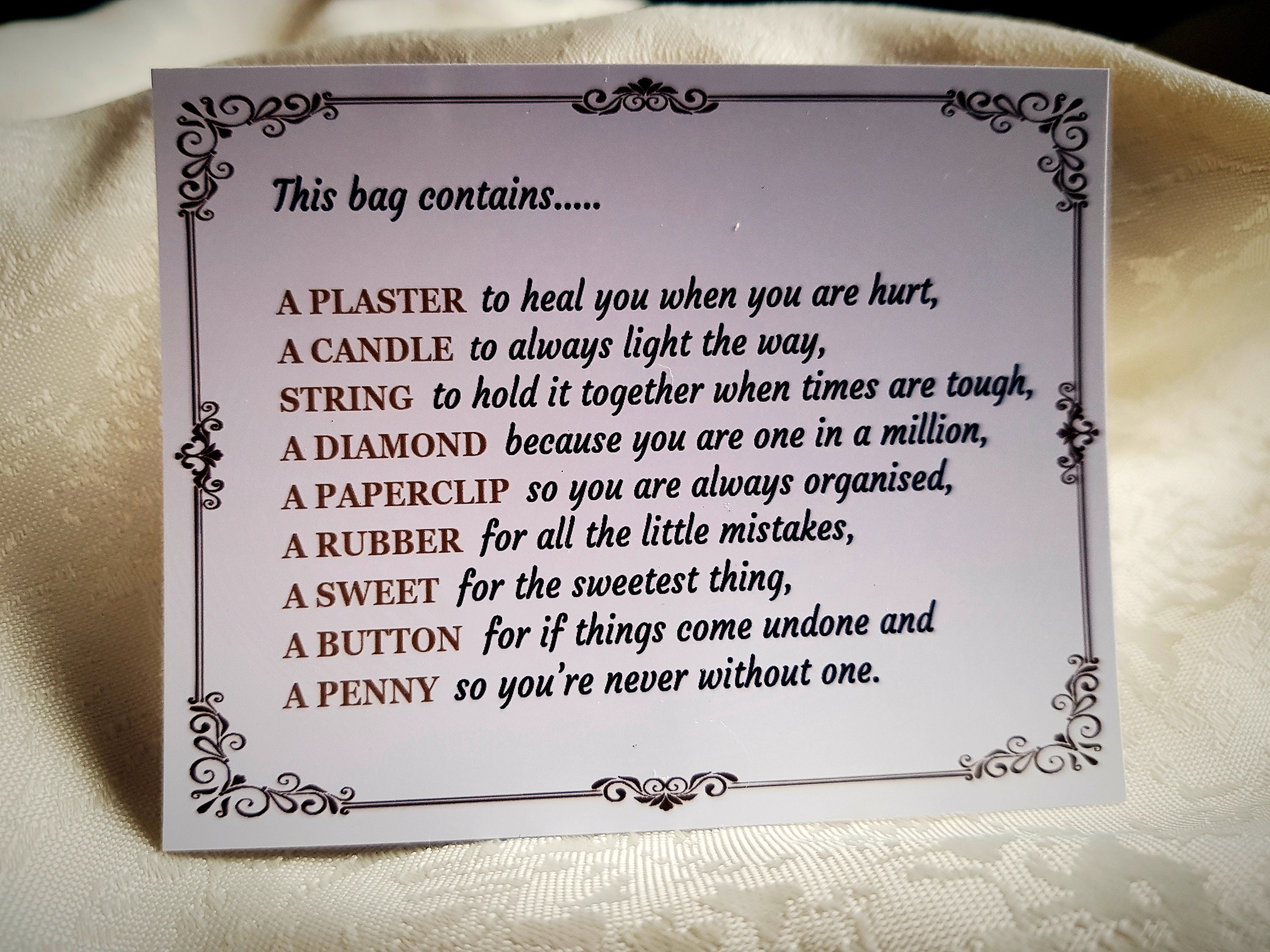 A Little Bag of Happiness Luxury Novelty Gift Bag of Joy Etsy UK