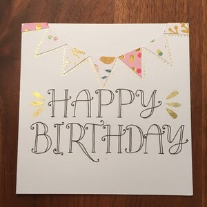 Biglietto di compleanno (personalizzato se desiderato)