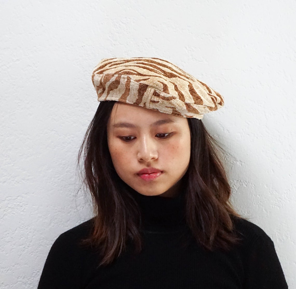 zebra beret