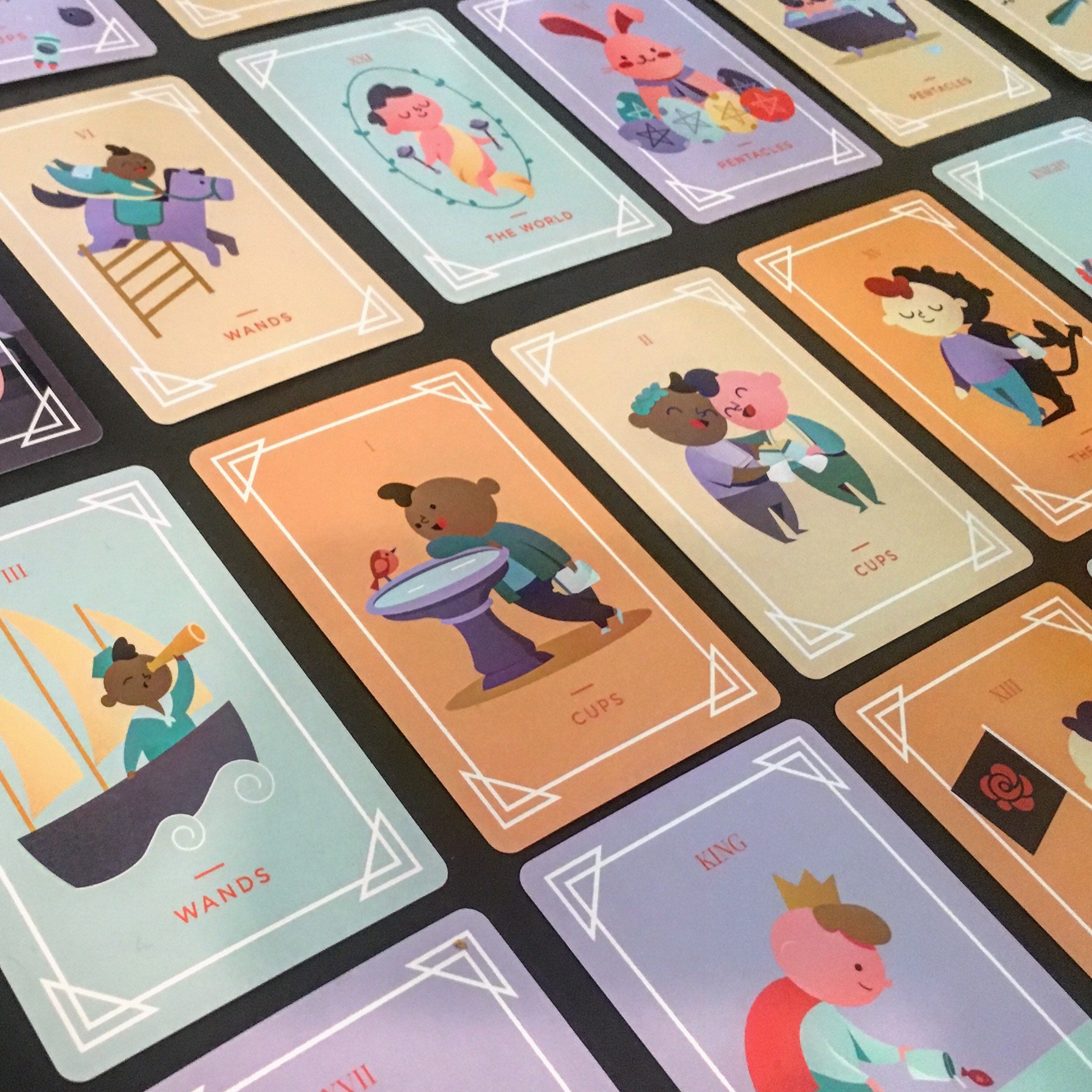 Baby Tarot Deck: 78 Card Family Inspiration With Guidebook - Etsy