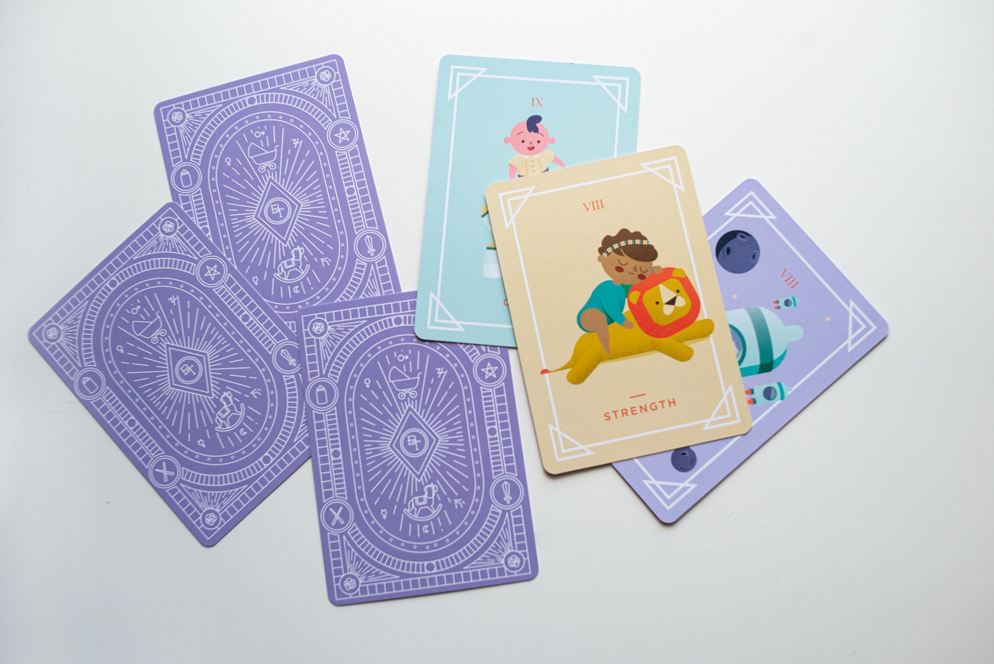 Baby Tarot Deck: 78 Card Family Inspiration With Guidebook - Etsy