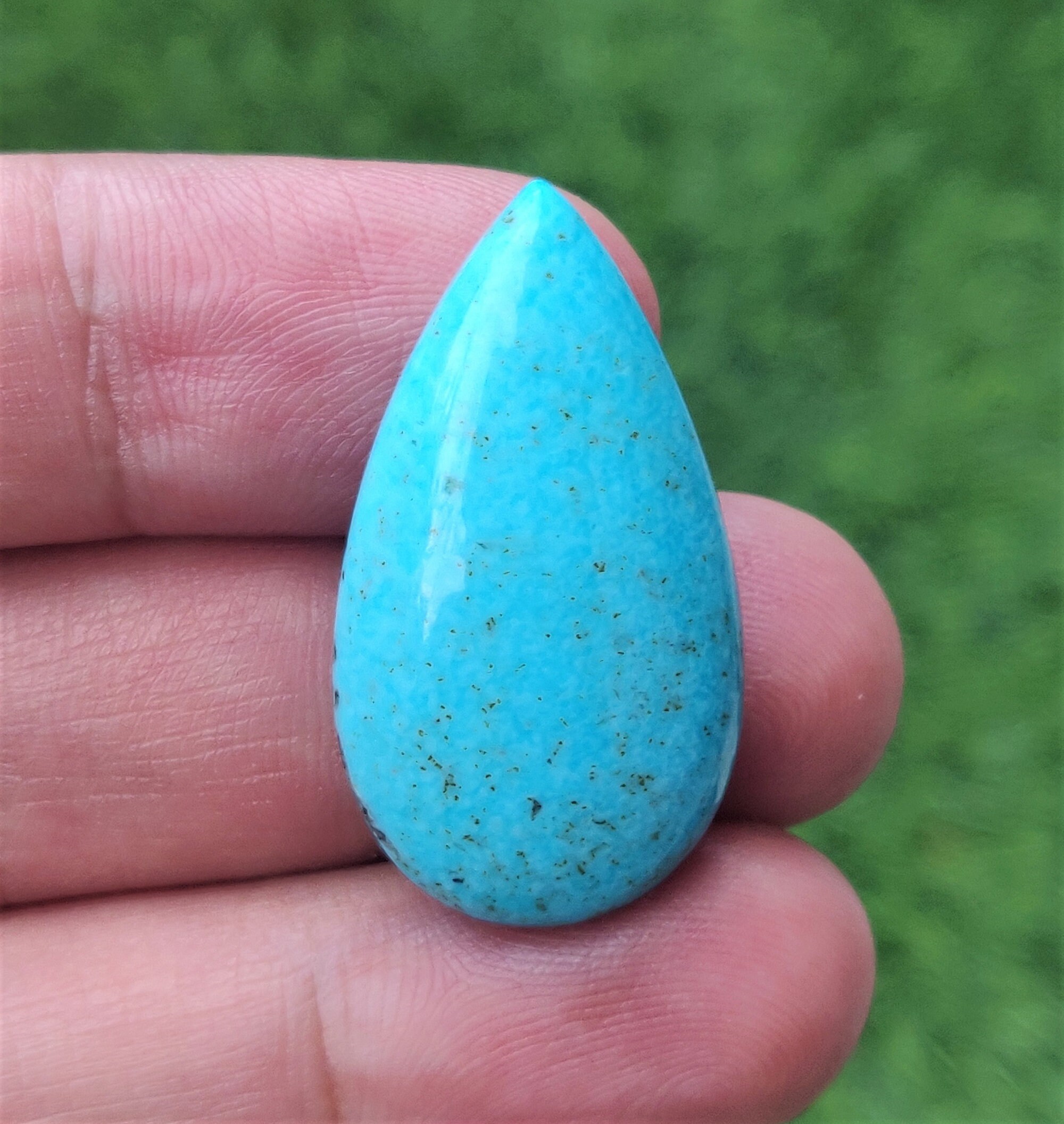 Arizona Turquoise Gemstone Natural Turquoise Cabochon Etsy