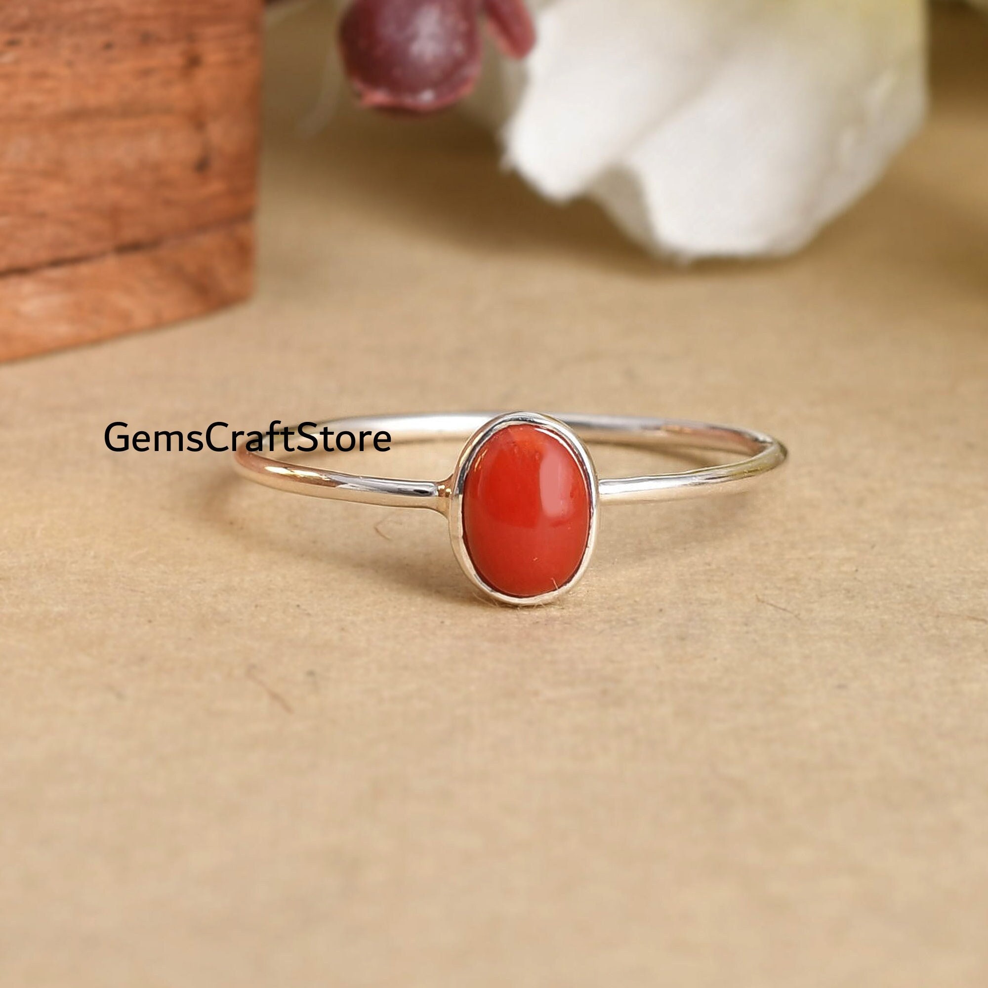 PTM Certified Coral (Moonga) Gemstone 3.25 Ratti or 2.96 Carat for Male and  Female Panchdhatu Gold Plated Alloy Ring Price in India - Buy PTM Certified  Coral (Moonga) Gemstone 3.25 Ratti or