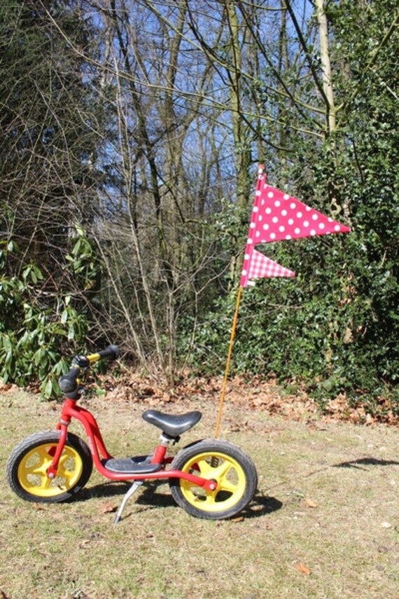 Fahrradwimpel / Wimpel für Kinderfahrrad mit Name - .de