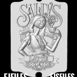 Sally&#39;s Latte 3D STL model for cnc