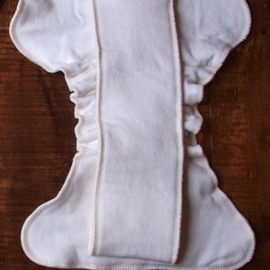 Diaper Inserts - Handmade Organic Hemp Cotton Fleece - Newborn and One Size