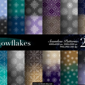 Christmas Seamless Pattern Set, Texture Pack, Printable Wrapping Paper ...