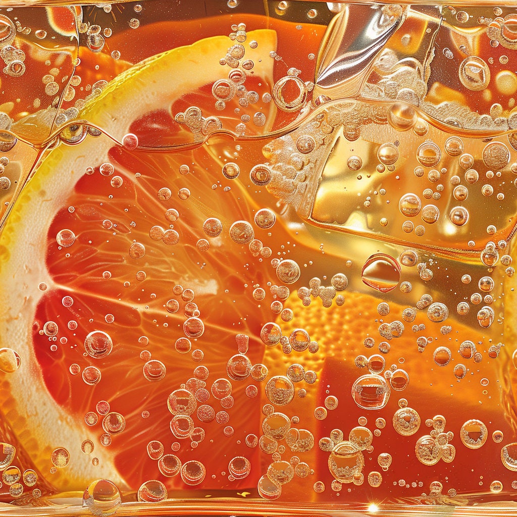 Aperol Spritz Design, Printable File, Cocktail Elements Seamless ...
