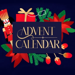 ADVENTSKALENDER, Geniet elke dag van december met ons prachtige cadeau voor je digitale hobby! December 2020, Digitale kalender, Planners Stuff