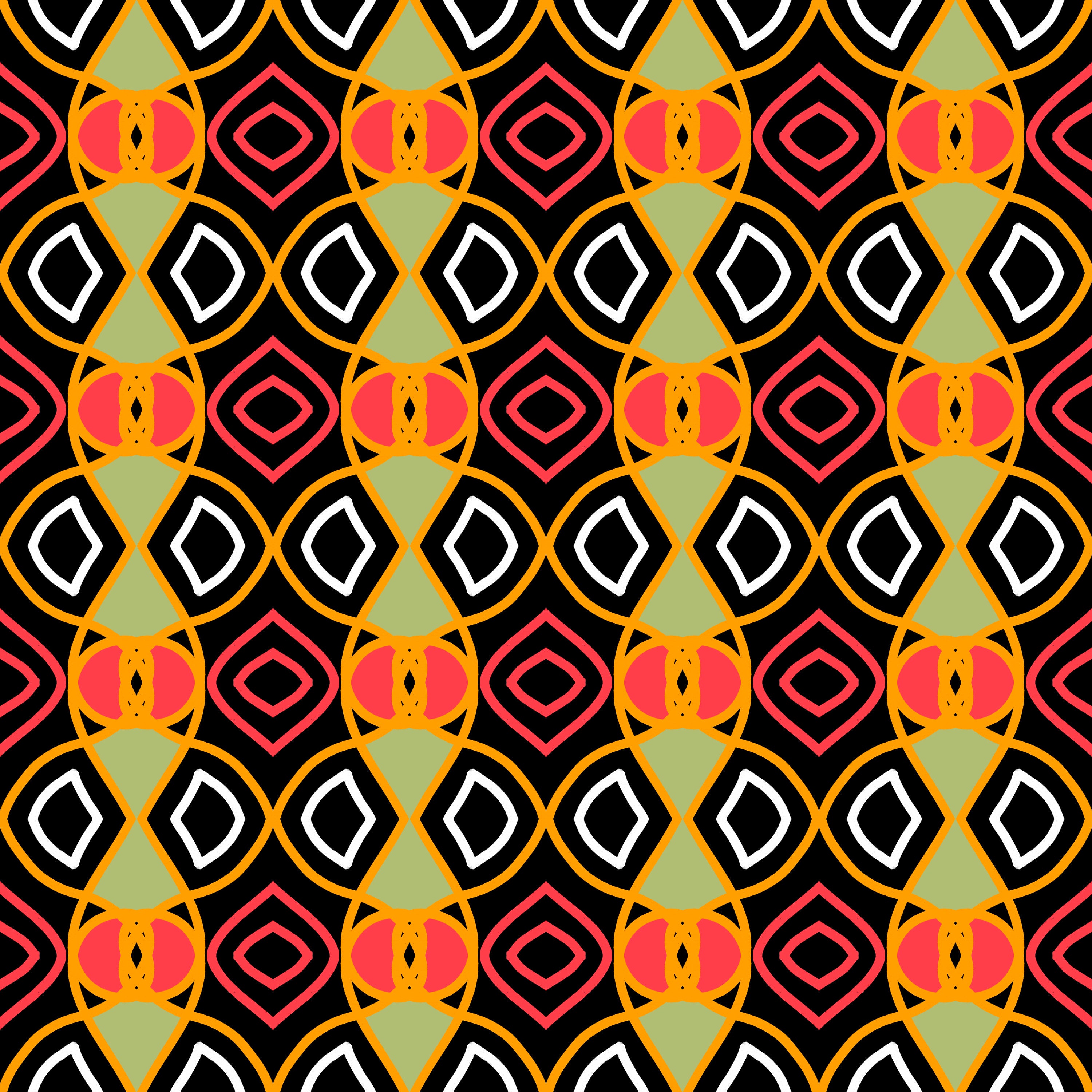 KENYA, African Motives Seamless Pattern Set, Texture Pack, Printable ...