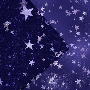 DIGITAL PAPER Bundle, Starry Night Texture Pack, Scrapbooking Craft ...