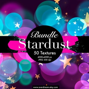 Textur BUNDLE, Party Textur Pack, Scrapbooking Bastelbedarf, Dekor Wallpaper, Stern Konfetti, Hintergrund, Sofort Download, Abstrakte Kunst