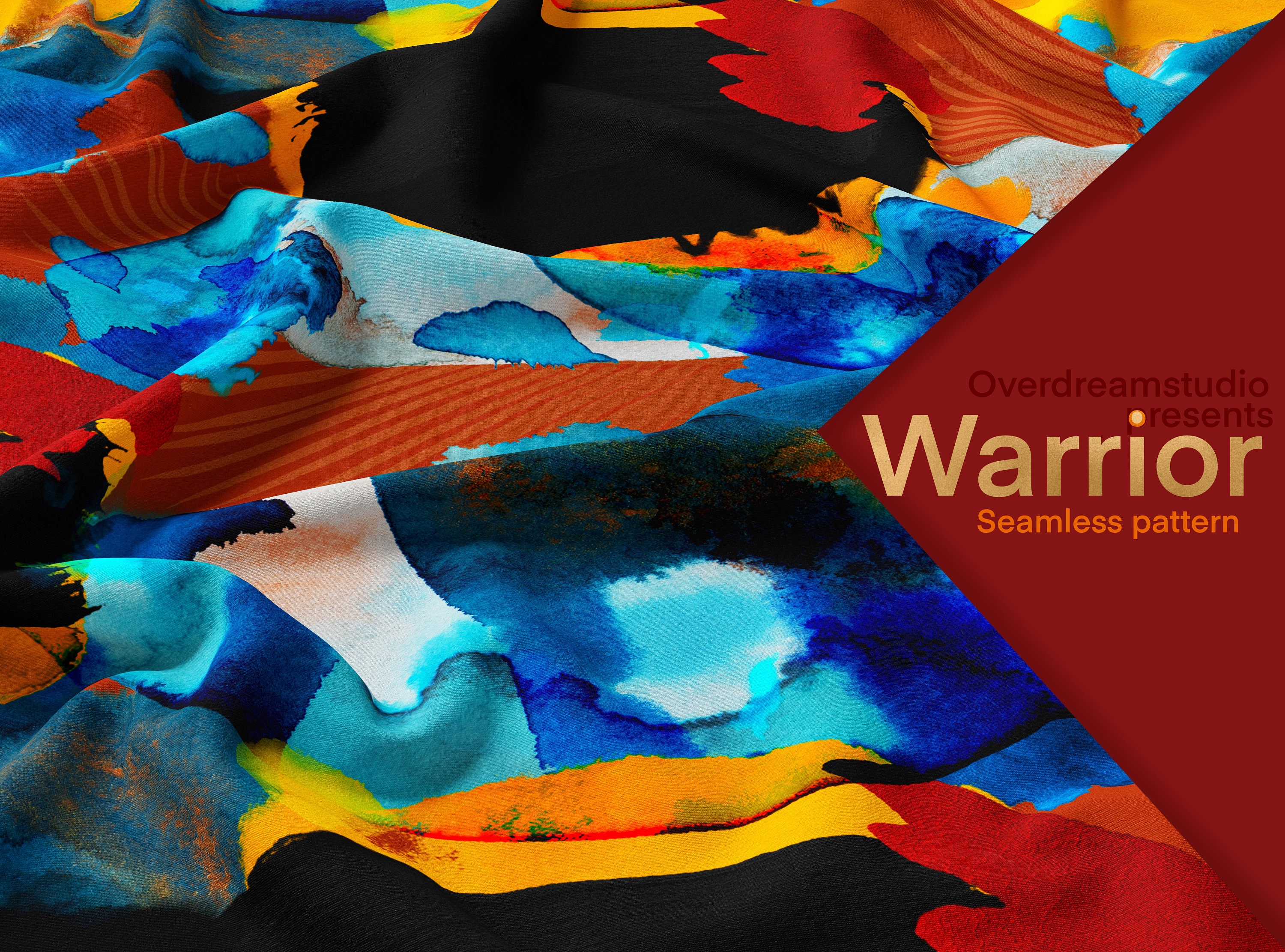 Abstract Warrior Pattern Warrior Seamless Pattern, Texture Pack, Printable Wrapping Paper ...