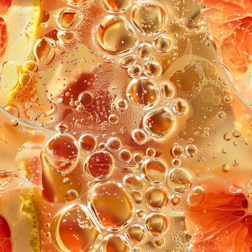 Aperol Spritz Design, Printable File, Cocktail Elements Seamless ...