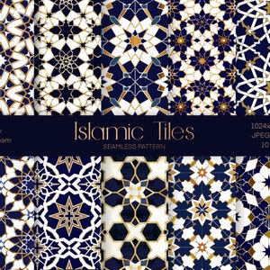 【美品】EngineeredGarments Islamic TilePrint Islamic Geometric Design Tile Crafting Stencil Reusable
