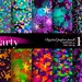 DIGITAL PAPER Bundle, Party Texture Pack, Scrapbooking Craft Supplies ...