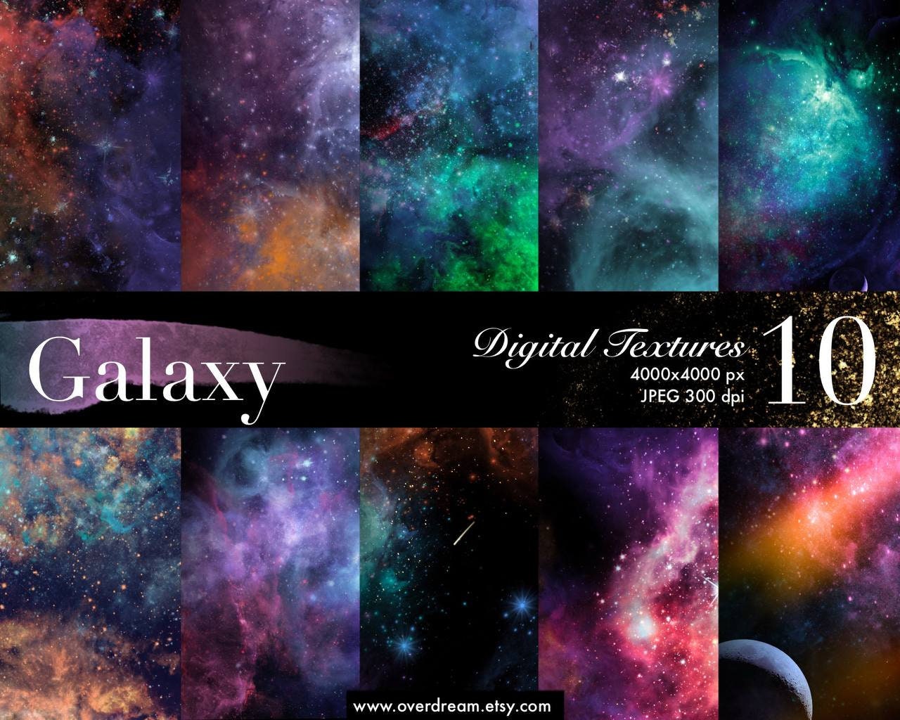 DIGITAL Textures Galaxy Texture Pack Scrapbooking Craft - Etsy DIGITAL Textures Galaxy Texture Pack Scrapbooking Craft - Etsy