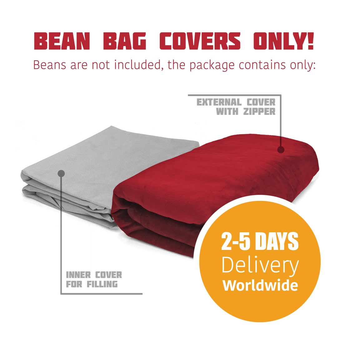 Giant Bean Bag Cover Large Bean Bag Oversized Bean Bag Etsy