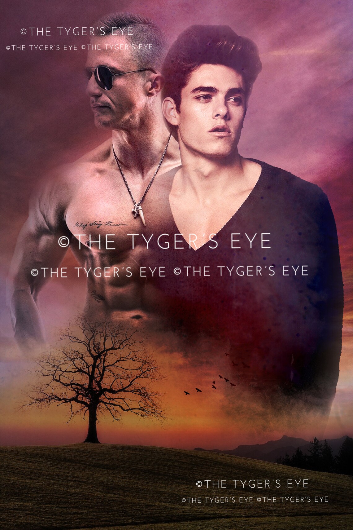 Horizons LGBT / Gay Romance premade ebook cover design Etsy