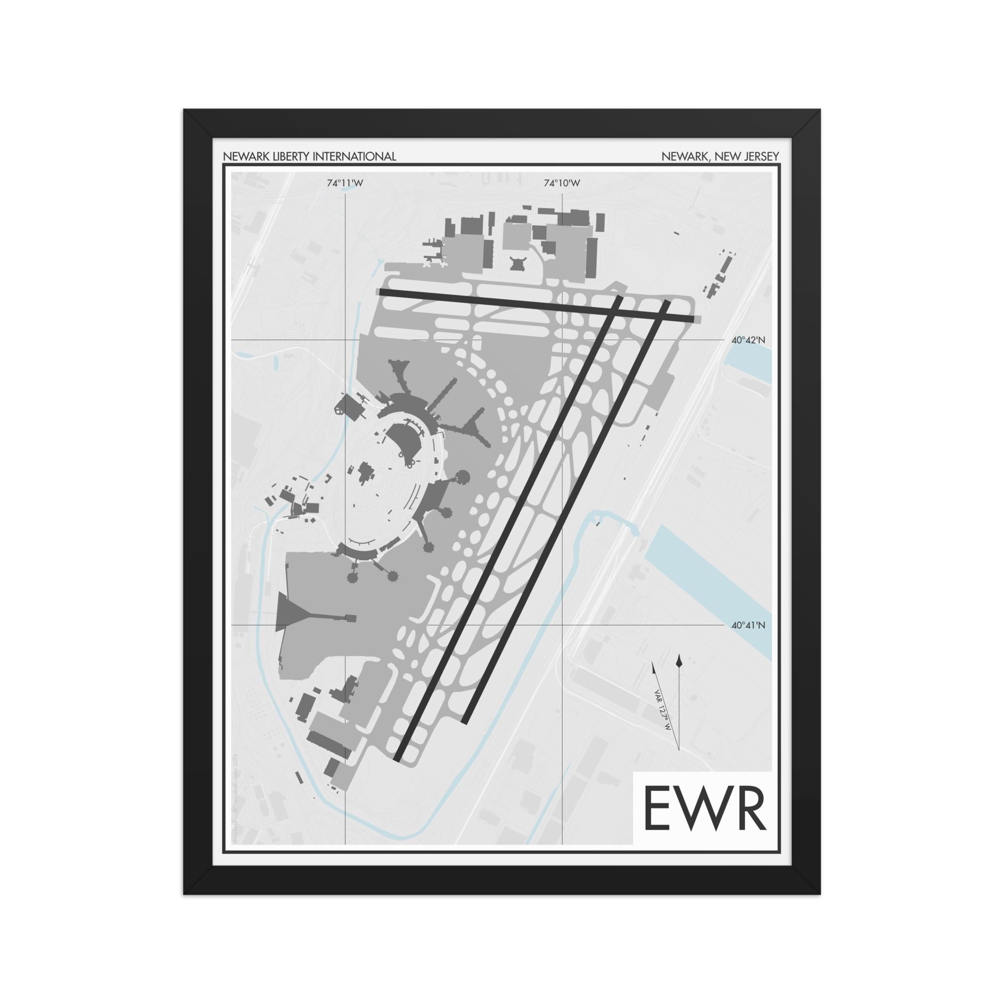 Newark Airport Print Canada