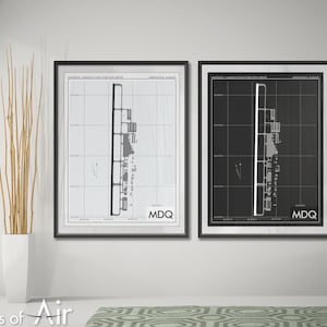 Huntsville - Madison County Executive Airport Kunstdruck, MDQ Flughafen Karte Poster, Luftfahrt Dekor, Alabama Flughafen Landebahn Druck, Pilot Geschenk
