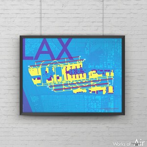 - Airport Etsy Lax Poster