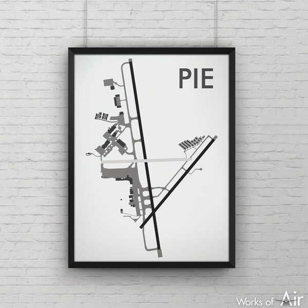 Clearwater Map Poster Etsy