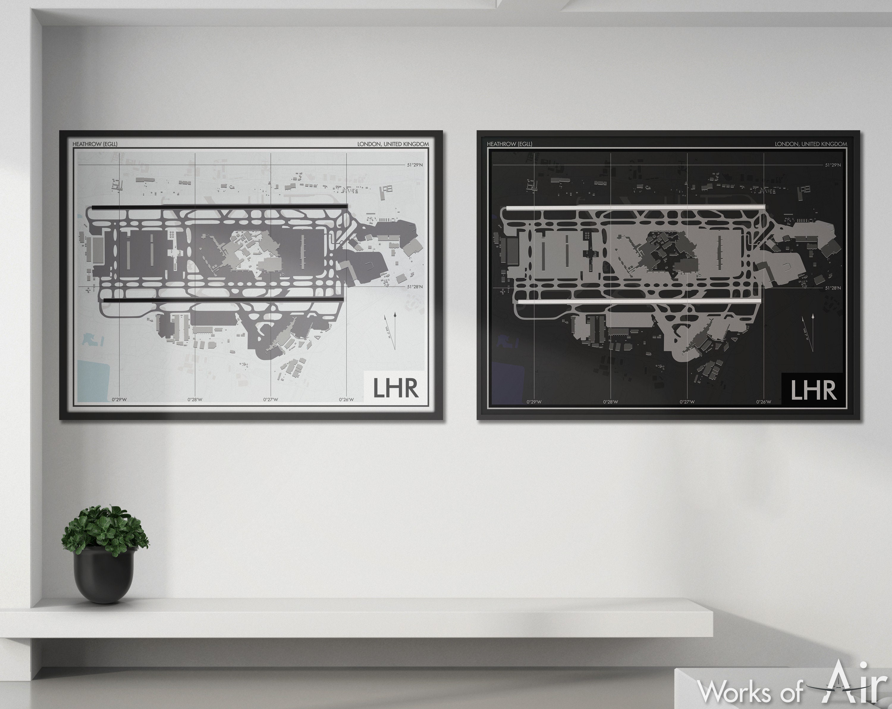 Heathrow Airport Art Print, LHR Airport Map Poster, Aviation Decor, London  UK Airport Print, Pilot Gift, London Heathrow, United Kingdom - Etsy UK