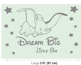 large dumbo wall sticker