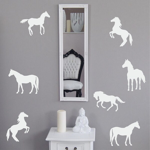 Horse Wall Sticker Etsy