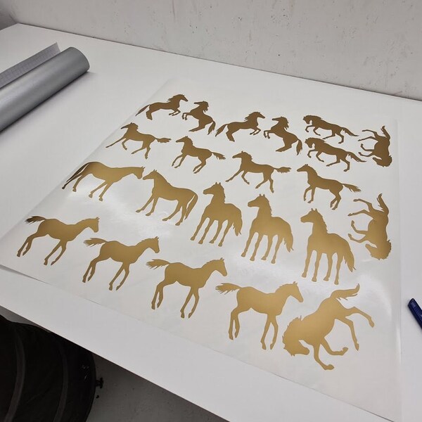 Horse Wall Decals Etsy Australia