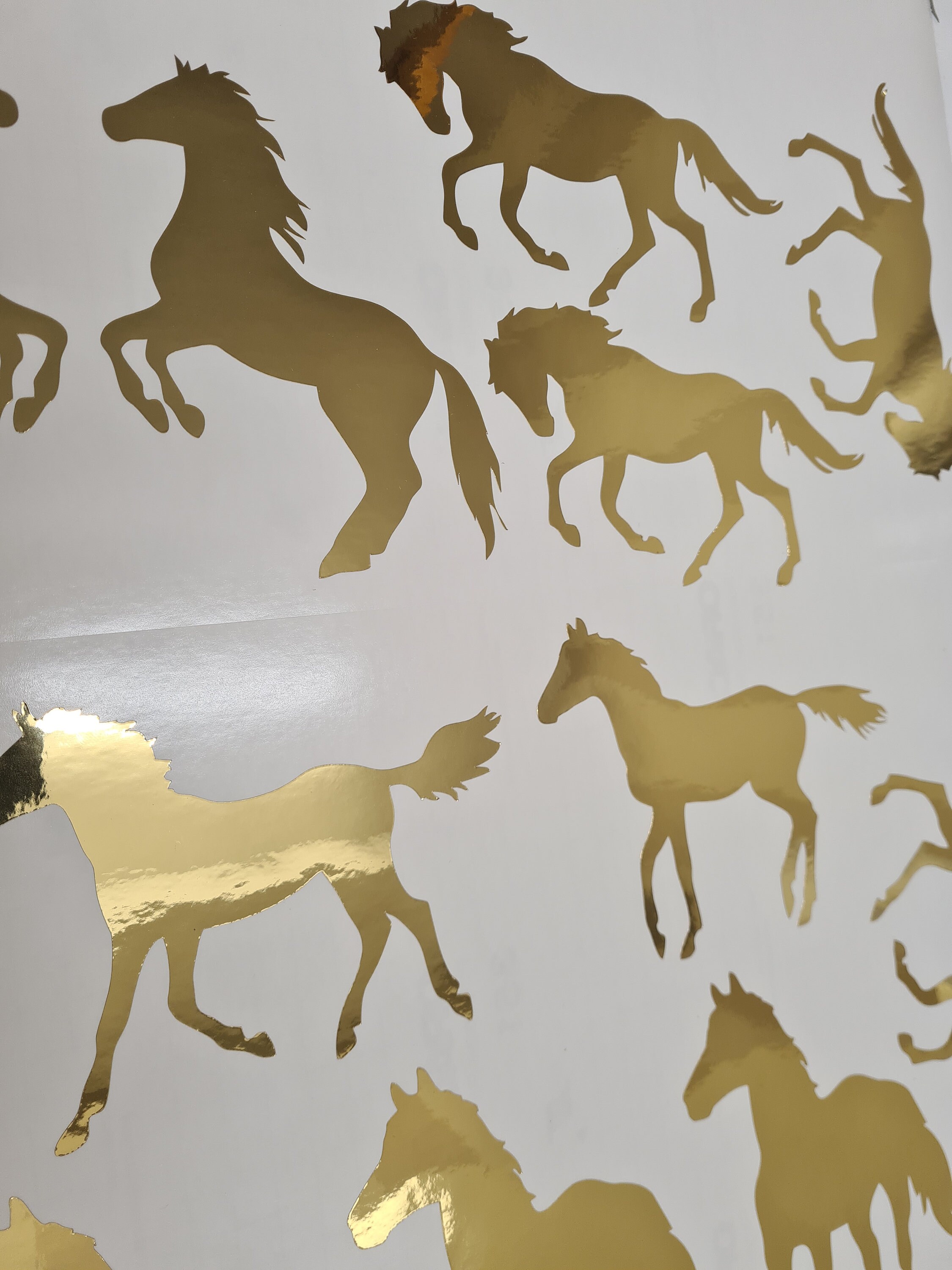 Horseshoe Wall Stickers Horse Wall Art Home Stable Decor Etsy UK