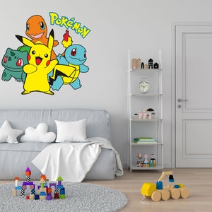 Stickers Muraux Pokémon
