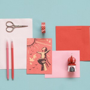 Glückwunsch Postkarte