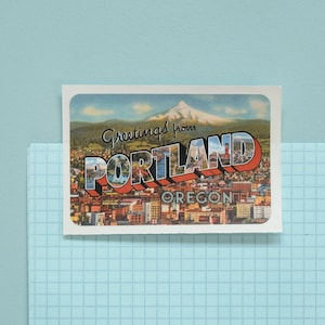 Adesivo Saudações de Portland, Oregon
