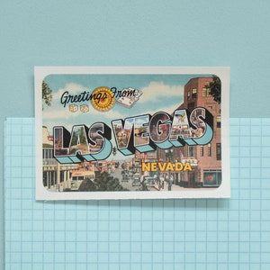 Autocollant Salutations de Las Vegas