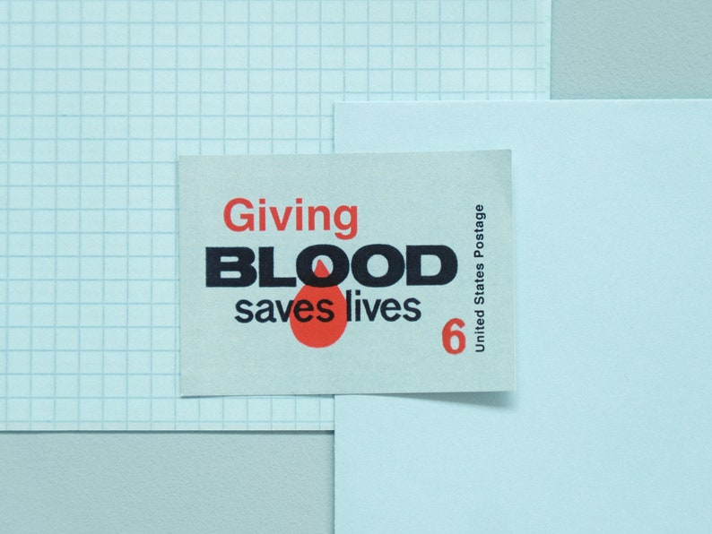 Blood Donor Sticker - Etsy