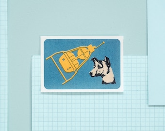 Laika Sticker