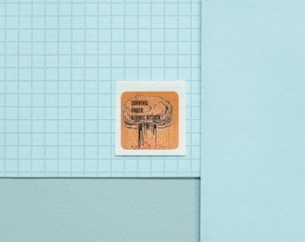 MINI Atomic Survival Sticker