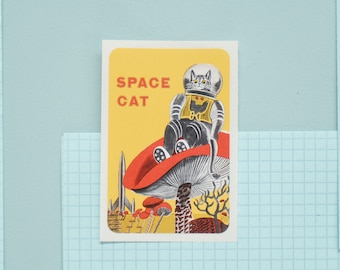 Space Cat Sticker