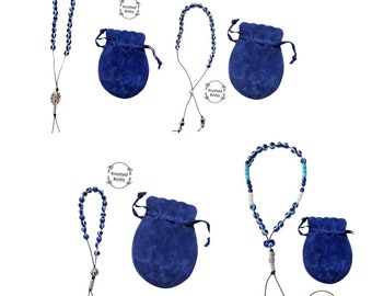 EVIL EYES: Greek Komboloi prayer worry beads.