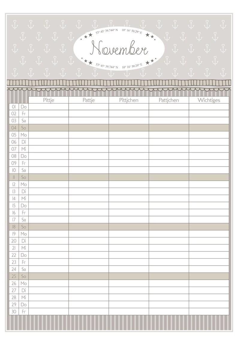 Planificateur familial 2024 2025 Calendrier familial A3 papier premium amour foi espoir avec