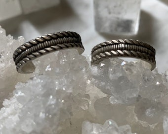 Sterling Rope Ring