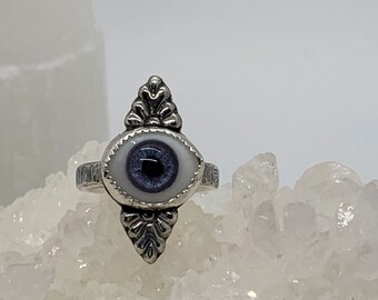 Bague Oeil Bleu Talavera - Taille 5.5